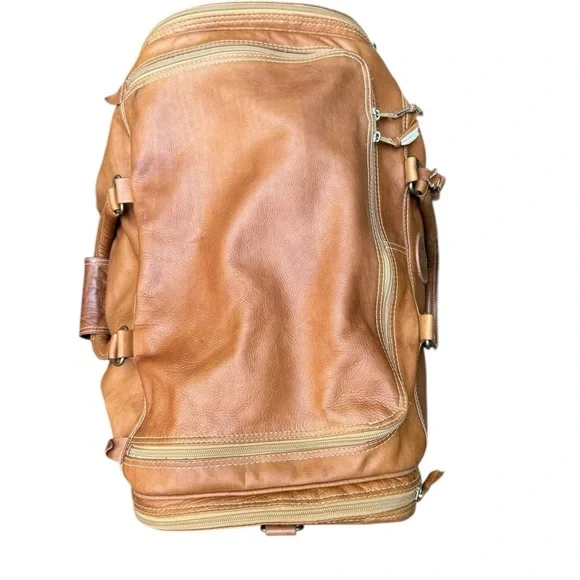 Colombian Bags Co. Tan Leather Bag - Picture 3 of 8